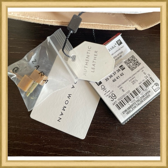 Zara Woman Genuine Suede Leather, buttery soft stilettos - Picture 6 of 7